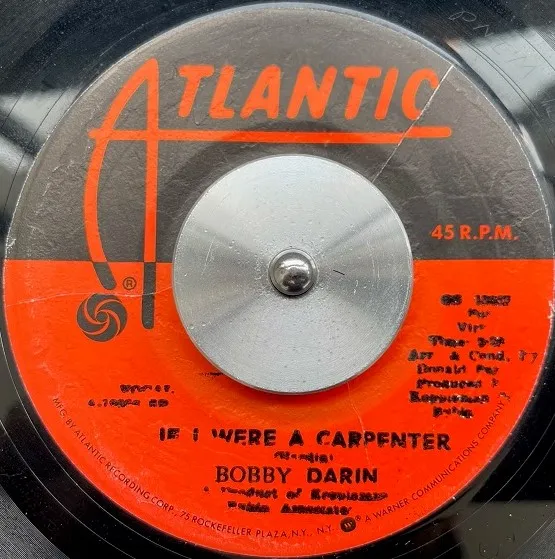 BOBBY DARIN / IF I WERE A CARPENTER ／ DREAM LOVER
