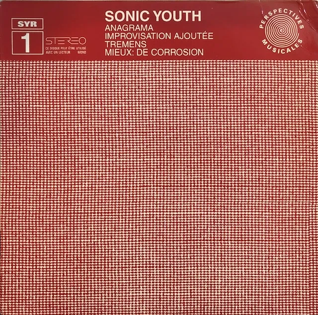 SONIC YOUTH / ANAGRAMA