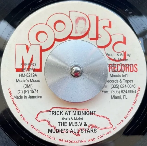 M.B.V. & MUDIES ALL STARS / TRICK AT MIDNIGHT