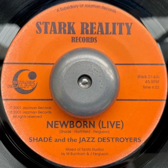 SHADE AND THE JAZZ DESTROYERS / NEWBORN (LIVE) ／ GOOD THINGS (LIVE)