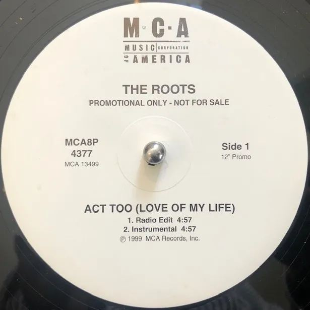 ROOTS / ACT TOO (LOVE OF MY LIFE)