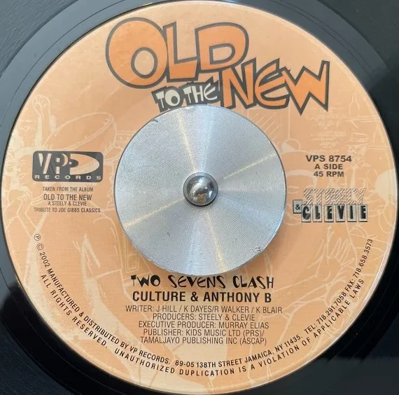 CULTURE & ANTHONY B / TWO SEVENS CLASH