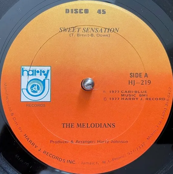 MELODIANS / SWEET SENSATION  CAUGHT YOU BABY