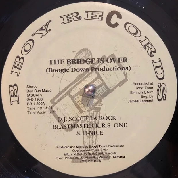 BOOGIE DOWN PRODUCTIONS / BRIDGE IS OVER