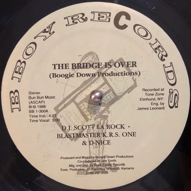 BOOGIE DOWN PRODUCTIONS / BRIDGE IS OVERΥʥ쥳ɥ㥱å ()