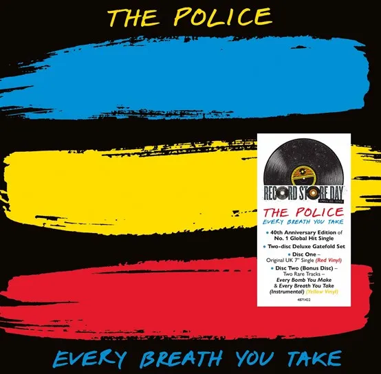 【RECORD STORE DAY 2021.6.12】 POLICE / EVERY BREATH YOU TAKE