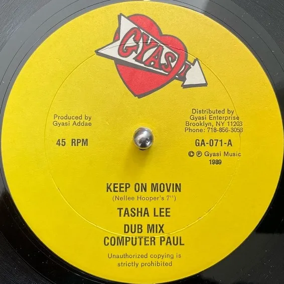 TASHA LEE / KEEP ON MOVIN (NELLEE HOOPER'S 7