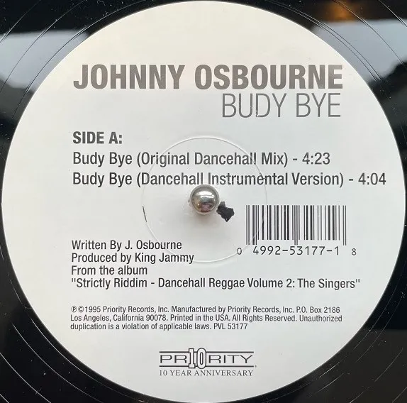 JOHNNY OSBOURNE / BUDY BYE