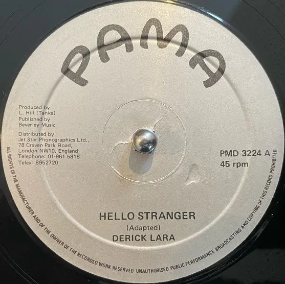 DERICK LARA / HELLO STRANGER