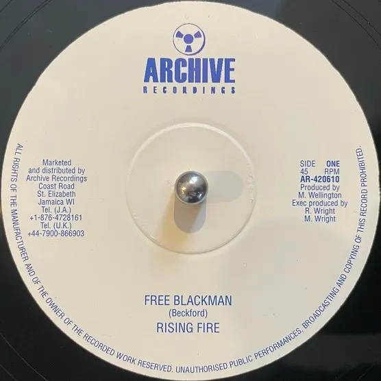 RISING FIRE / FREE BLACKMAN