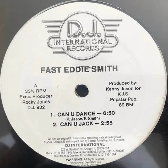 FAST EDDIE SMITH / CAN U DANCE