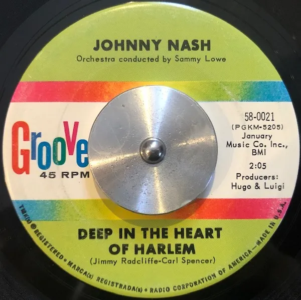 JOHNNY NASH / DEEP IN THE HEART OF HARLEM  WHAT KIND OF LOVE IS THISΥʥ쥳ɥ㥱å ()