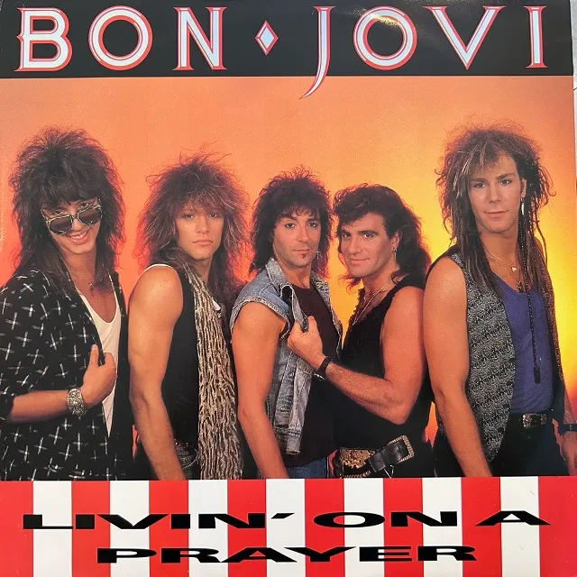 BON JOVI / LIVIN' ON A PRAYER  EDGE OF A BROKEN HEARTΥʥ쥳ɥ㥱å ()