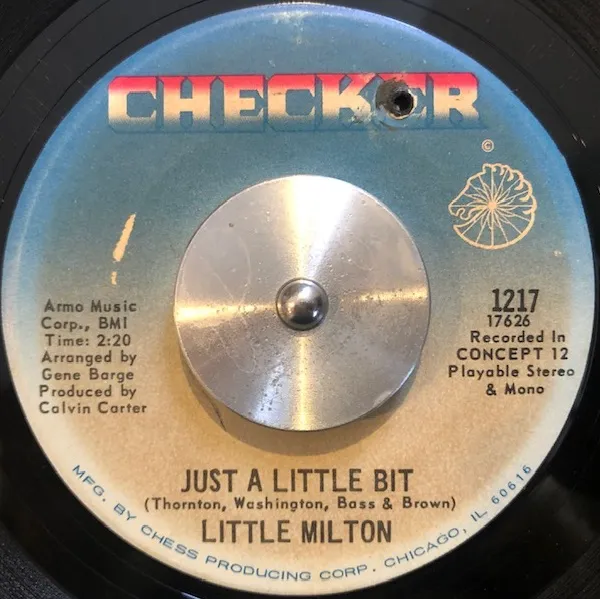 LITTLE MILTON / JUST A LITTLE BIT