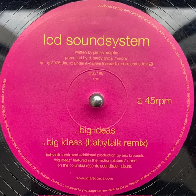 LCD SOUNDSYSTEM / BIG IDEAS