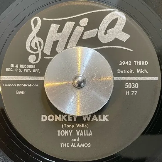 TONY VALLA AND THE ALAMOS / DONKEY WALK ／ PORK CHOPS