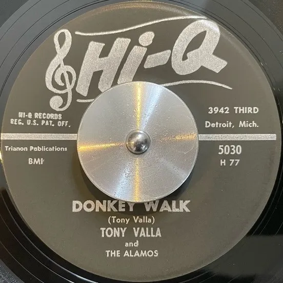 TONY VALLA AND THE ALAMOS / DONKEY WALK  PORK CHOPS