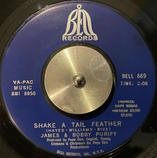 JAMES & BOBBY PURIFY / SHAKE A TAIL FEATHER ／ GOODNESS GRACIOUS