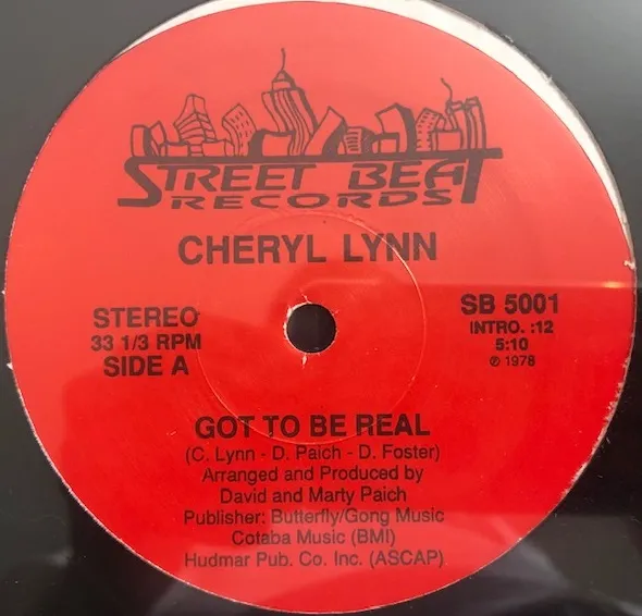 CHERYL LYNN / GOT TO BE REAL