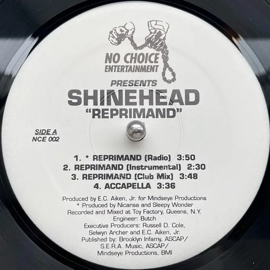 SHINEHEAD / REPRIMAND  RUFF & RUGGED