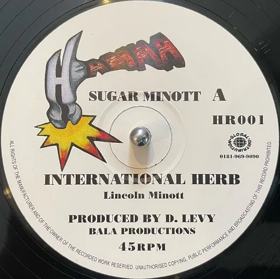 SUGAR MINOTT / INTERNATIONAL HERB (12 INCH)Υʥ쥳ɥ㥱å ()