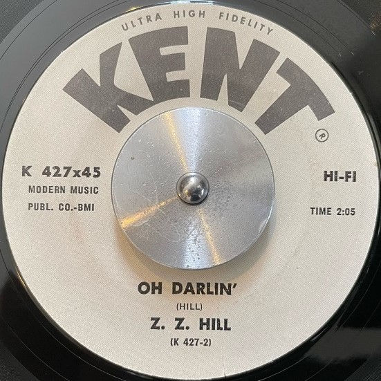 Z.Z. HILL / HEY LITTLE GIRL ／ OH DARLIN'
