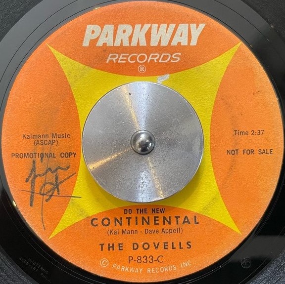 DOVELLS / DO THE NEW CONTINENTAL ／ MOPE-ITTY MOPE STOMP