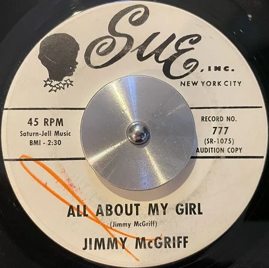 JIMMY MCGRIFF / ALL ABOUT MY GIRL  M.G. BLUES