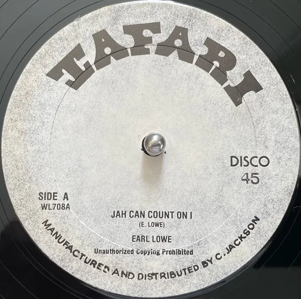 EARL LOWE (LITTLE ROY) / JAH CAN COUNT ON I