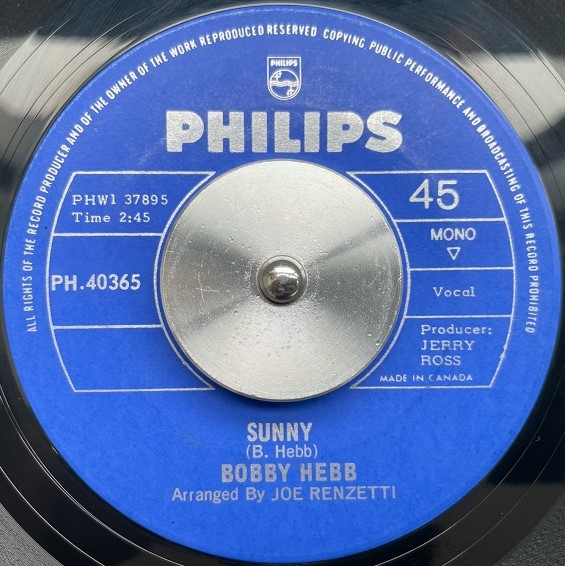 BOBBY HEBB / SUNNY