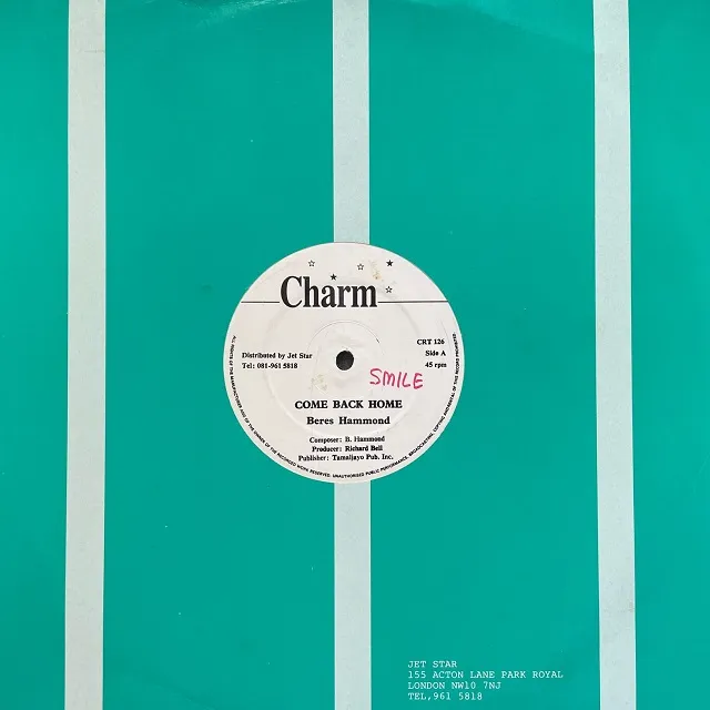 BERES HAMMOND ／ LEROY SMART / COME BACK HOME ／ PRIDE AND AMBITION