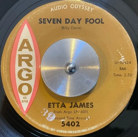 ETTA JAMES / SEVEN DAY FOOL