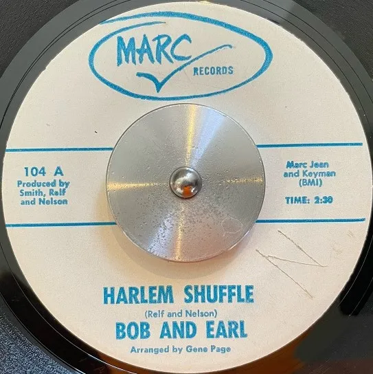 BOB AND EARL / HARLEM SHUFFLE