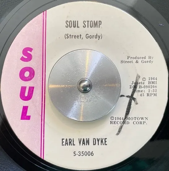 EARL VAN DYKE / SOUL STOMP  HOT 'N' TOT