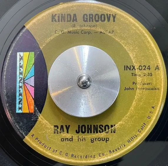 RAY JOHNSON / KINDA GROOVY  SOUL CITY