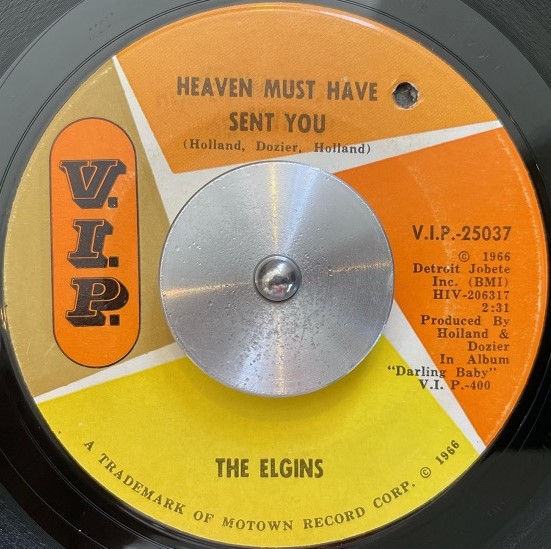 ELGINS / HEAVEN MUST HAVE SENT YOU  STAY IN MY LONELY ARMS