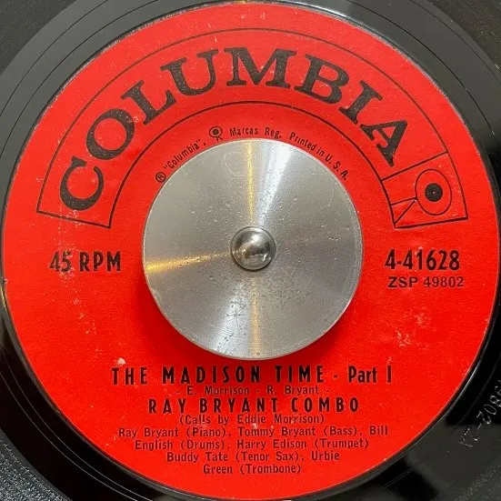 RAY BRYANT COMBO / MADISON TIME (PART 1 & 2)