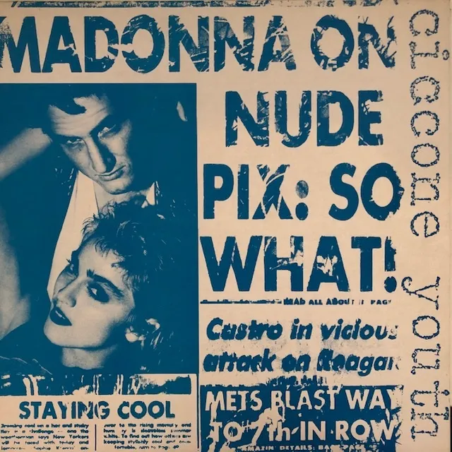 CICCONE YOUTH / INTO THE GROOVEY ／ BURNIN' UP