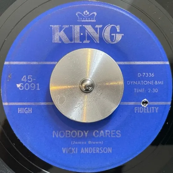 VICKI ANDERSON  JAMES BROWN / NOBODY CARES  THINK