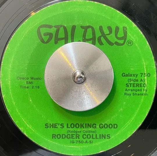 RODGER COLLINS / SHE'S LOOKING GOOD  I'M SERVING TIME