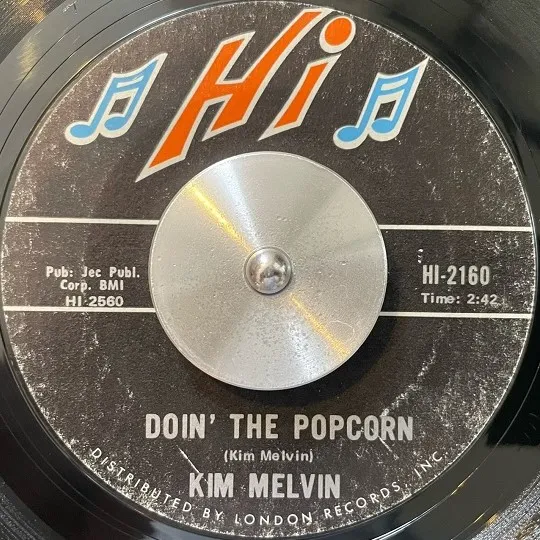 KIM MELVIN / DOIN' THE POPCORN  KEEP THE FAITH