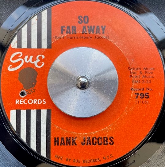 HANK JACOBS / SO FAR AWAYのアナログレコードジャケット (準備中)