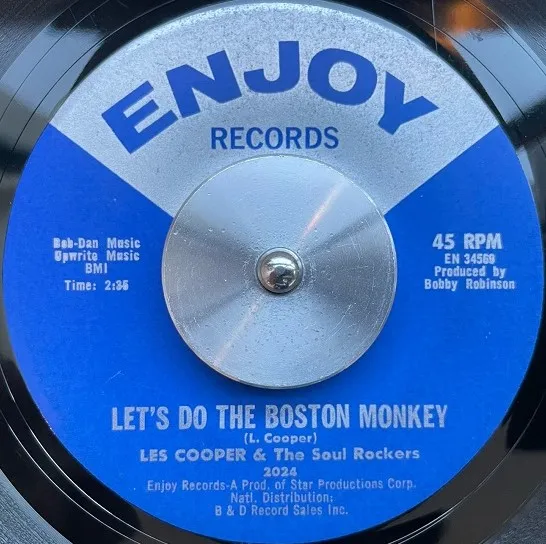 LES COOPER & THE SOUL ROCKERS / LET'S DO THE BOSTON MONKEY ／ OWEE BABY