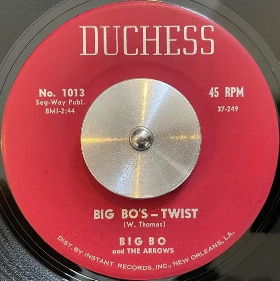 BIG BO AND THE ARROWS / BIG BO'S-TWIST  HULLY GULLY, NOW