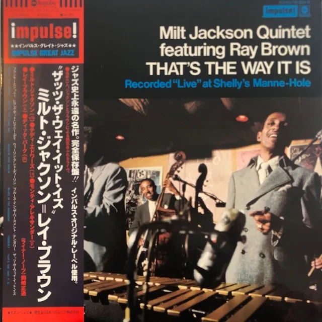 MILT JACKSON QUINTET / THAT'S THE WAY IT IS