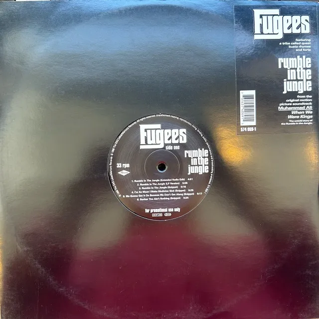 FUGEES / RUMBLE IN THE JUNGLEΥʥ쥳ɥ㥱å ()