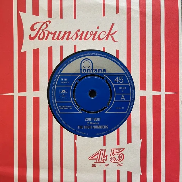 HIGH NUMBERS (WHO) / ZOOT SUIT ／ I'M THE FACE