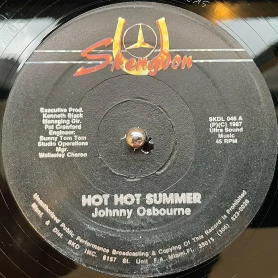 JOHNNY OSBOURNE & SKENGDON ALL STARS / HOT HOT SUMMER ／ SUMMER DUB