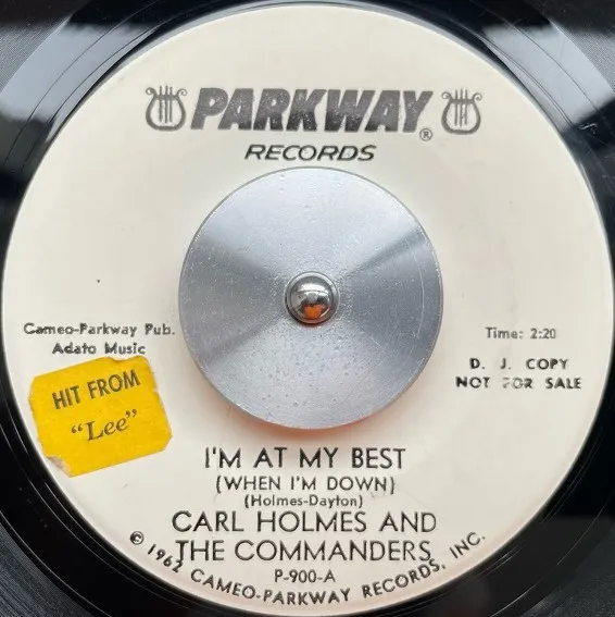 CARL HOLMES & COMMANDERS / I'M AT MY BEST (WHEN I'M DOWN)Υʥ쥳ɥ㥱å ()