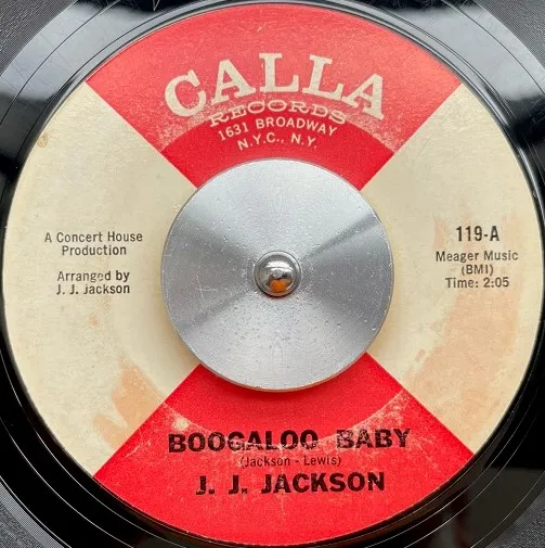 J. J. JACKSON / BOOGALOO BABY  BUT IT'S ALRIGHT